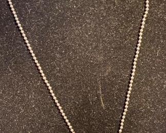 Costume Jewelry Religious Medal on Chain $12