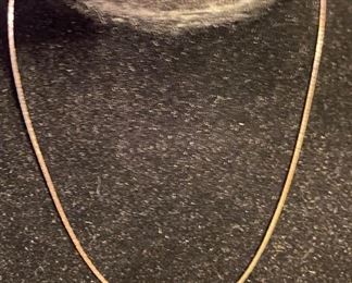 Costume Jewelry Gold Electroplated Necklace $8