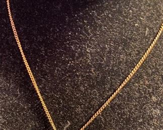 Costume Jewelry Gold Electroplated Religious Necklace $8