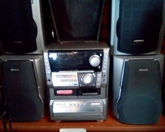 Stereos and speakers