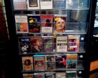Popular music cassettes 