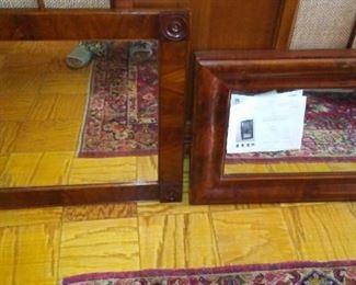 American Hardwood Federal Mirrors Left $300/right $200 Striped Maple 1890's