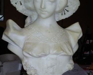 Marble French Bust Some damage $220
