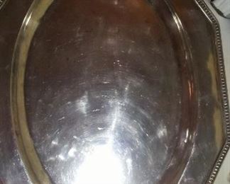 Large oval platter From Mayflower Hotel 21/15 $65