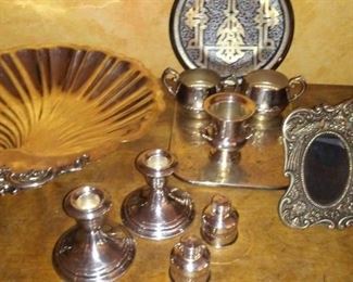  Lage LOT   $95 for all the Silver Plate