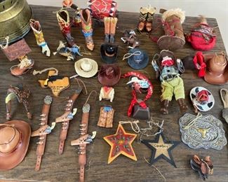 Cowboy/Western Christmas Decorations