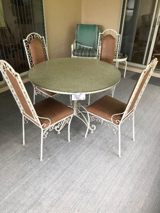 #1 PATIO TABLE AND CHAIRS $150