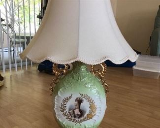 #31 ANTIQUE LAMP $70