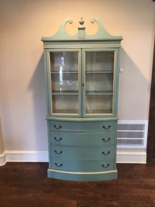 Federal Style China Hutch