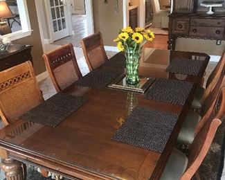 kitchen table chairs buffet 800.00