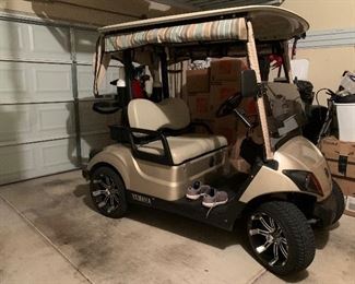WOW!!! 2017 YAMAHA LOADED 48 VOLT GOLF CART WITH 2 YEAR OLD TROJAN BATTERIES ~ $5850 OBO
