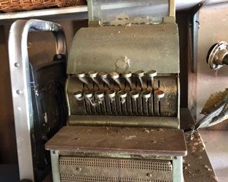 #10
Working Antique Brass Cash Register 
$275.00