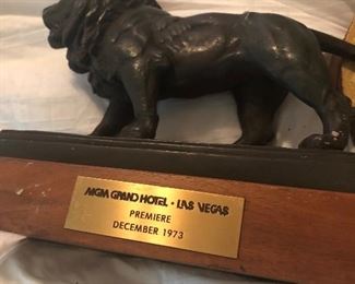#12
MGM VIP Premier Lion Award 
$135.00