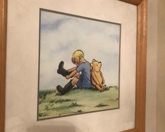 #15
Winnie the poo framed art 
$25.00