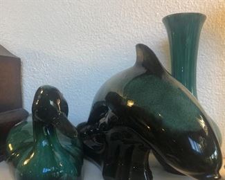 #18
Blue Mountain Pottery 
Duck $15.00
Dolphin $25.00
Vase $15.00