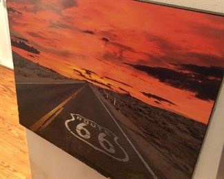 44
Route 66 wall decor 
$25.00