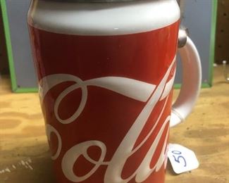 50
Coca Cola stein 
45.00