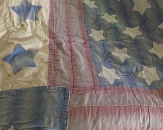King size quilt .. minor flaws but very nice
60