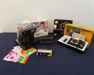 Vintage Polaroid and Kodak Lot with digital cameras https://ctbids.com/#!/description/share/365840