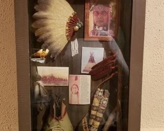 Native American Themed Shadow Box Lot #1 https://ctbids.com/#!/description/share/364868