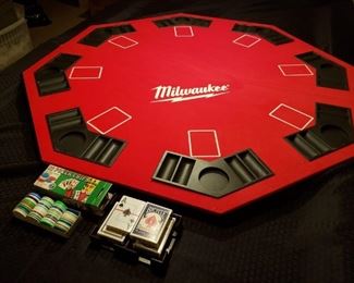 Milwaukee Tool Pocker Table Top/Cards/Chips https://ctbids.com/#!/description/share/363609