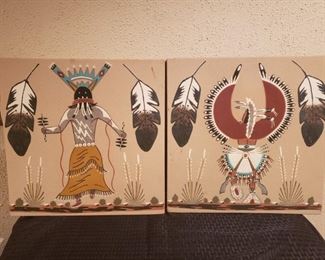 Sandpaintings: War Dancer/Apache Crown Dancer https://ctbids.com/#!/description/share/364716