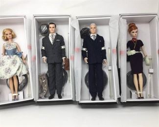 4 Mad Men Barbie Dolls        https://ctbids.com/#!/description/share/370718