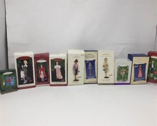10 Hallmark Keepsake Barbie Ornaments https://ctbids.com/#!/description/share/370724