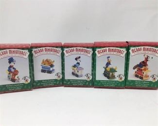 Hallmark Merry Miniatures: Mickey Express Set of 5 https://ctbids.com/#!/description/share/370734