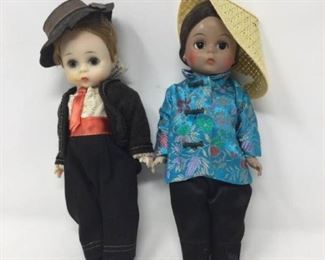 Madame Alexander International Dolls (2) https://ctbids.com/#!/description/share/372264