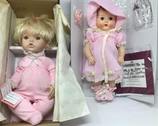Ashton Drake Dolls: Tiny Tears and Sugar Plum https://ctbids.com/#!/description/share/372266