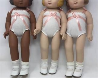 Trio of 18'' Daisy Kingdom Dolls https://ctbids.com/#!/description/share/373476