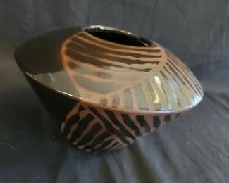 Italian ceramic vase, 6” h x 9” w - $65
***Please note:  California sales tax will be charged on all purchases unless you have a valid California resale certificate on file with us.***
