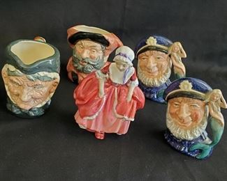 Royal Doulton Toby Character Mugs - $15 to $20 each
***Please note:  California sales tax will be charged on all purchases unless you have a valid California resale certificate on file with us.***

