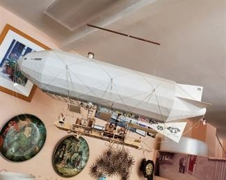 The Haleon Scout (49), 60” x 50” - articulated blimp model by Sacramento artist PJ English as part of the series “PJ’s Flying Machines” - $1800
***Please note:  California sales tax will be charged on all purchases unless you have a valid California resale certificate on file with us.***
