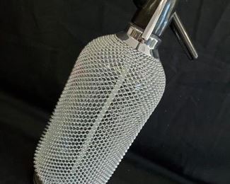 Mesh clad seltzer bottle, 14” h - $30
***Please note:  California sales tax will be charged on all purchases unless you have a valid California resale certificate on file with us.***
