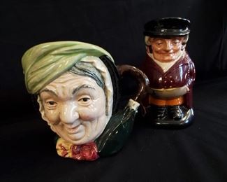 Royal Doulton Toby Character Mugs - $20 each
***Please note:  California sales tax will be charged on all purchases unless you have a valid California resale certificate on file with us.***
