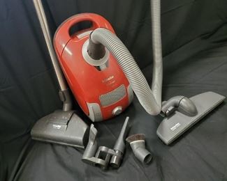 Miele canister vacuum with accessories, extra bags & filters - $125
***Please note:  California sales tax will be charged on all purchases unless you have a valid California resale certificate on file with us.***
