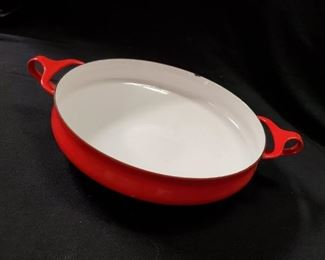 Dansk Kobenstyle enamel paella pan (13.5" w x 2.5" h) - $45
***Please note:  California sales tax will be charged on all purchases unless you have a valid California resale certificate on file with us.***
