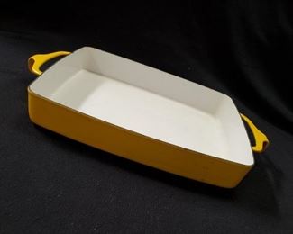 Dansk Kobenstyle enamel baking pan/casserole (8" w x 14.25" l x 1.75" h) - $35
***Please note:  California sales tax will be charged on all purchases unless you have a valid California resale certificate on file with us.***

