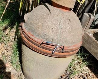Vintage Kamado Ceramic Egg Grill (as is, needs TLC) - $125
***Please note:  California sales tax will be charged on all purchases unless you have a valid California resale certificate on file with us.***
