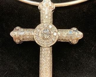 Diamond Cross Necklace
