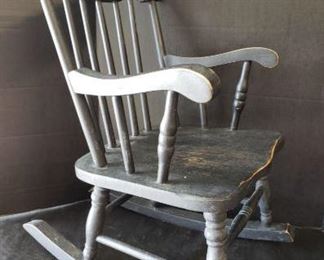 Child's Rocking Chair https://ctbids.com/#!/description/share/371974