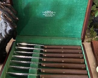 Lot 124. Set of eight CUTCO butter knives #214-7079 with Box. $250 NOW $125
