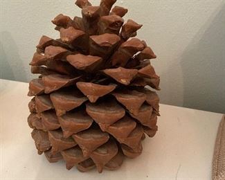 Lot 229 decorative pinecone 7 inches five dollars NOW $3