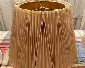 Lot 249 vintage lampshade 33” x 20” $10 NOW $7