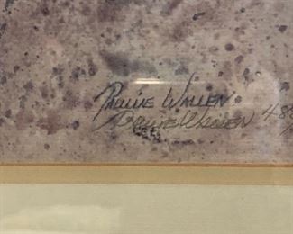 Pauline Walden
Signed and numbered
$160