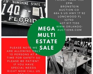 Mega Multi Estate Sale