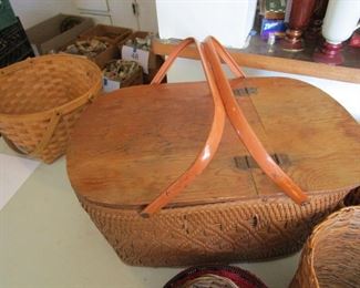 Great baskets and picnic baskets