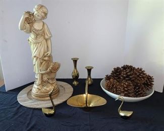 Brass Decor Pieces and Other Beautiful Home Decor